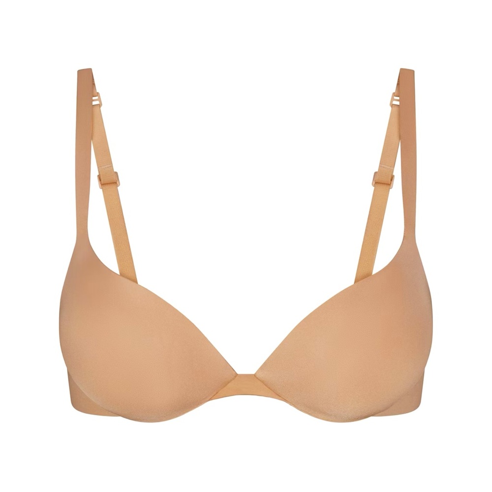 NWT Skims Ultimate TEARDROP PUSH-UP BRA in color Ochre